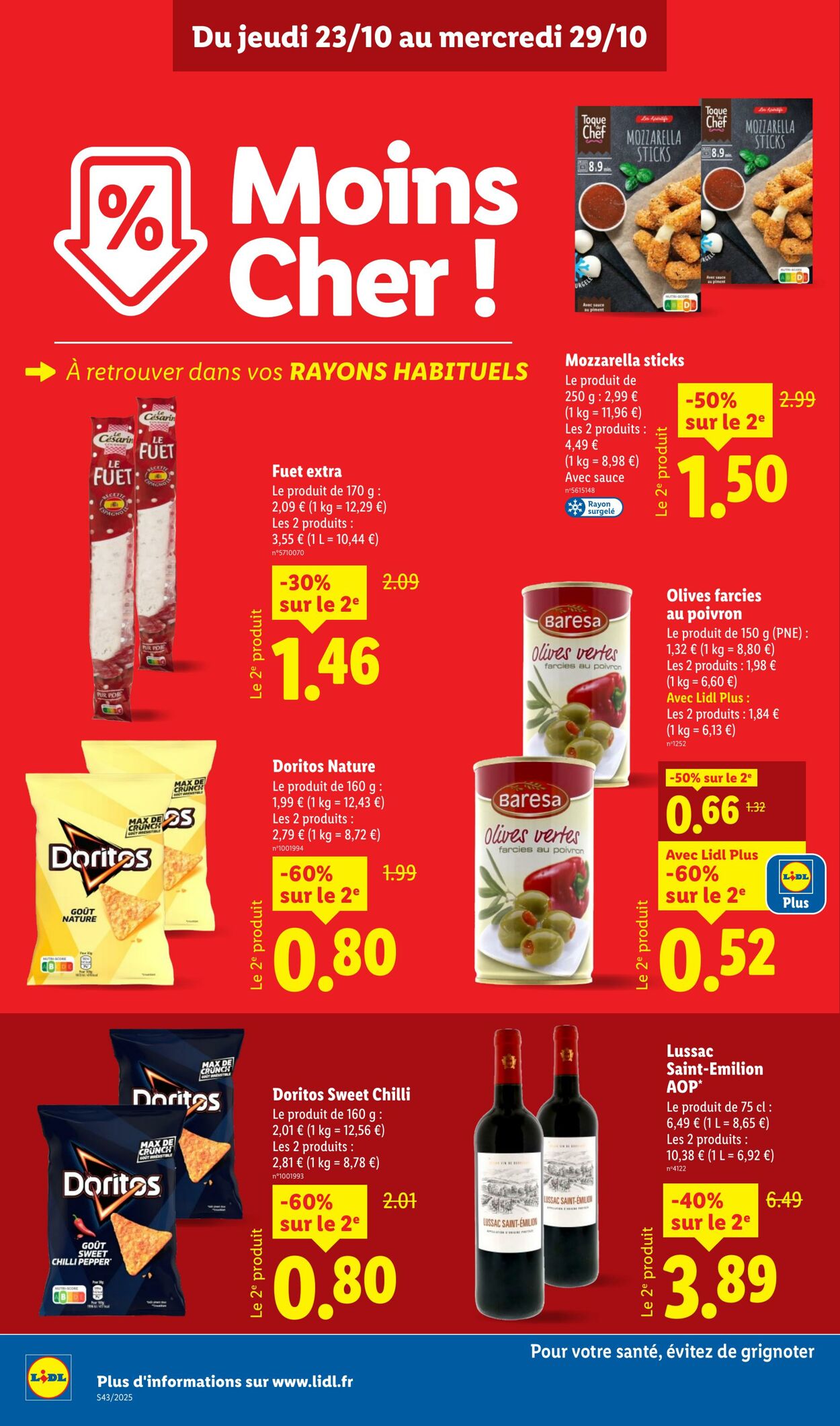 Catalogue Lidl 23.10.2025 - 29.10.2025