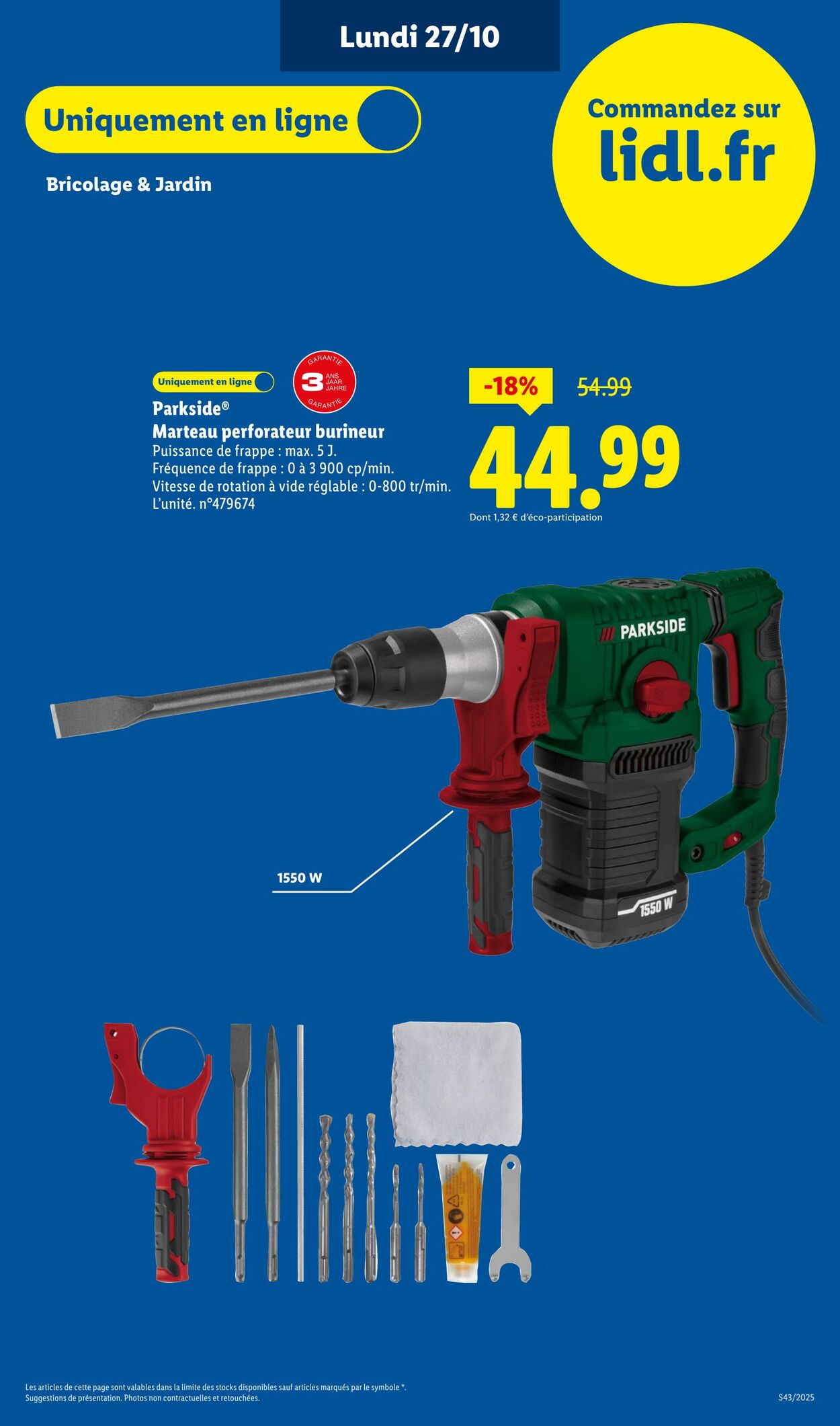 Catalogue Lidl 23.10.2025 - 29.10.2025