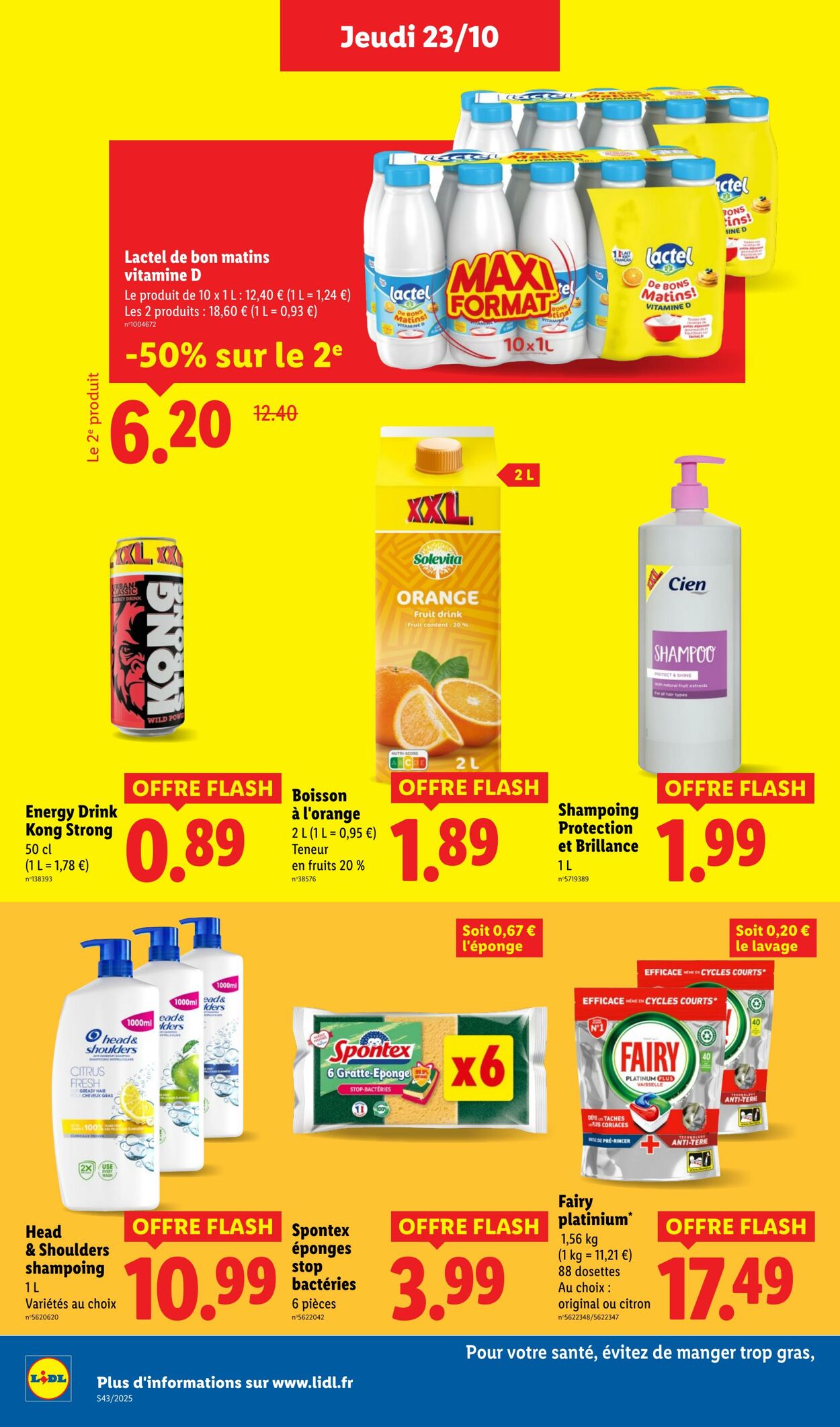 Catalogue Lidl 23.10.2025 - 29.10.2025