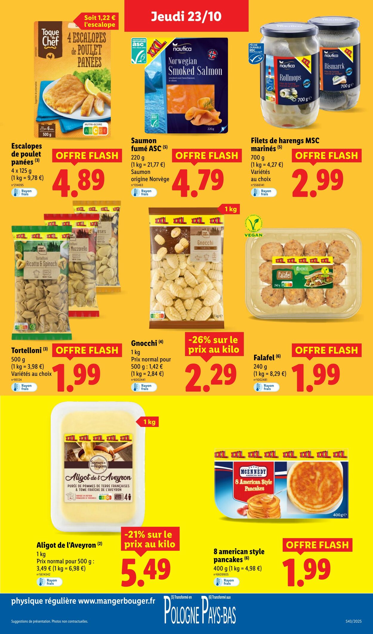 Catalogue Lidl 23.10.2025 - 29.10.2025