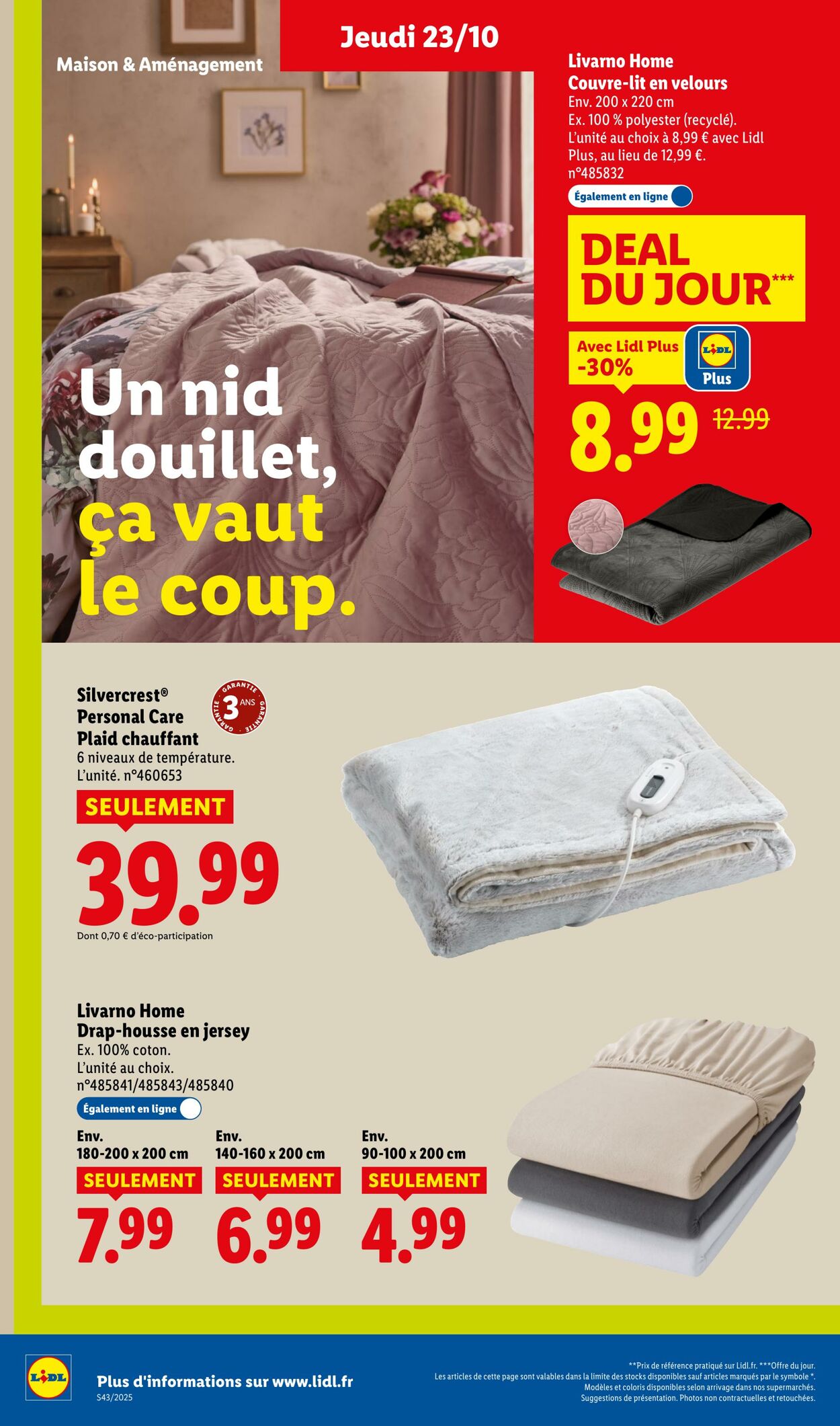 Catalogue Lidl 23.10.2025 - 29.10.2025