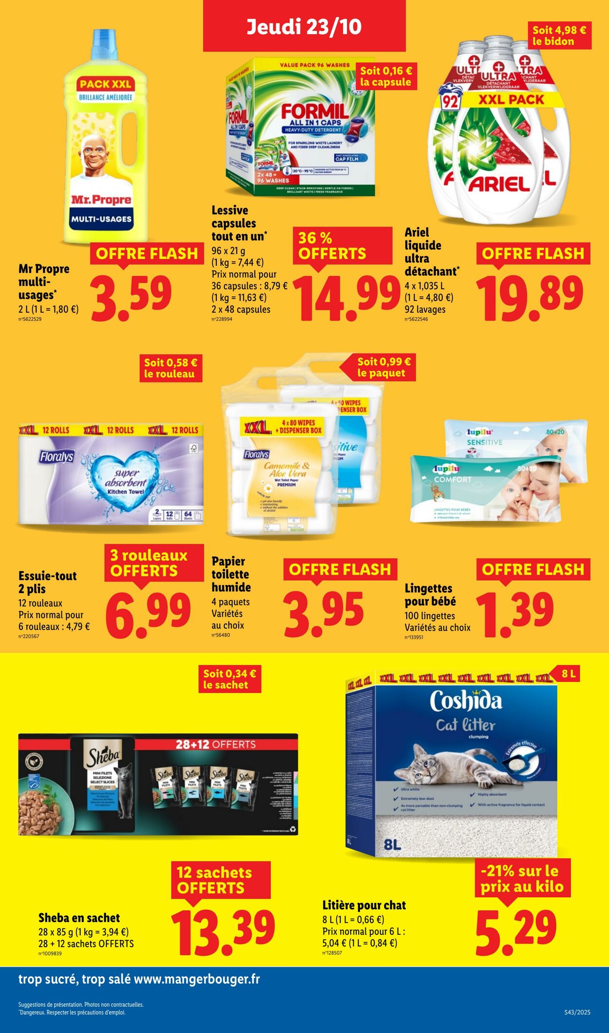 Catalogue Lidl 23.10.2025 - 29.10.2025