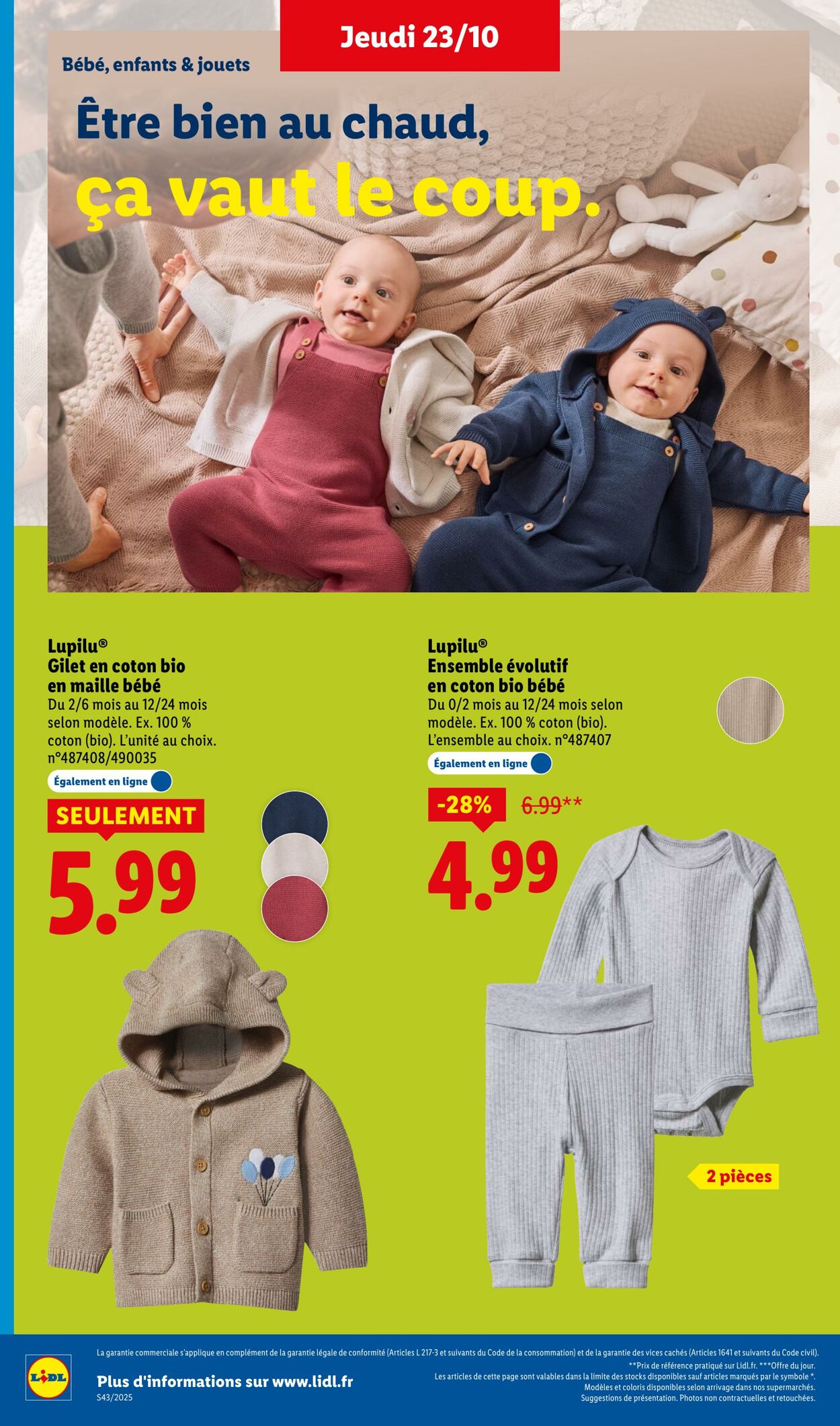 Catalogue Lidl 23.10.2025 - 29.10.2025