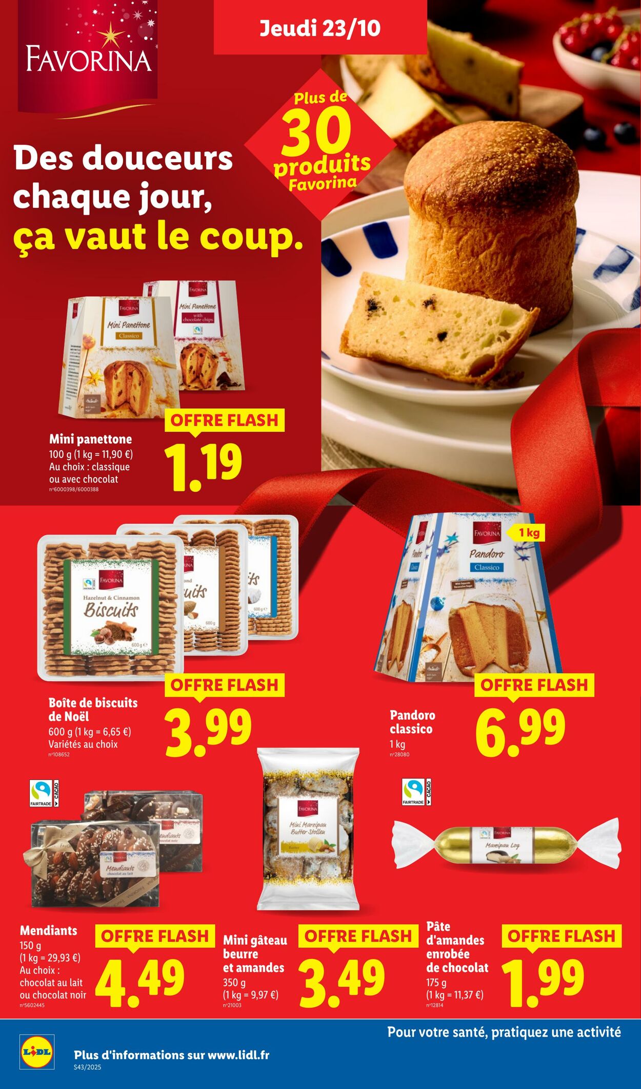 Catalogue Lidl 23.10.2025 - 29.10.2025