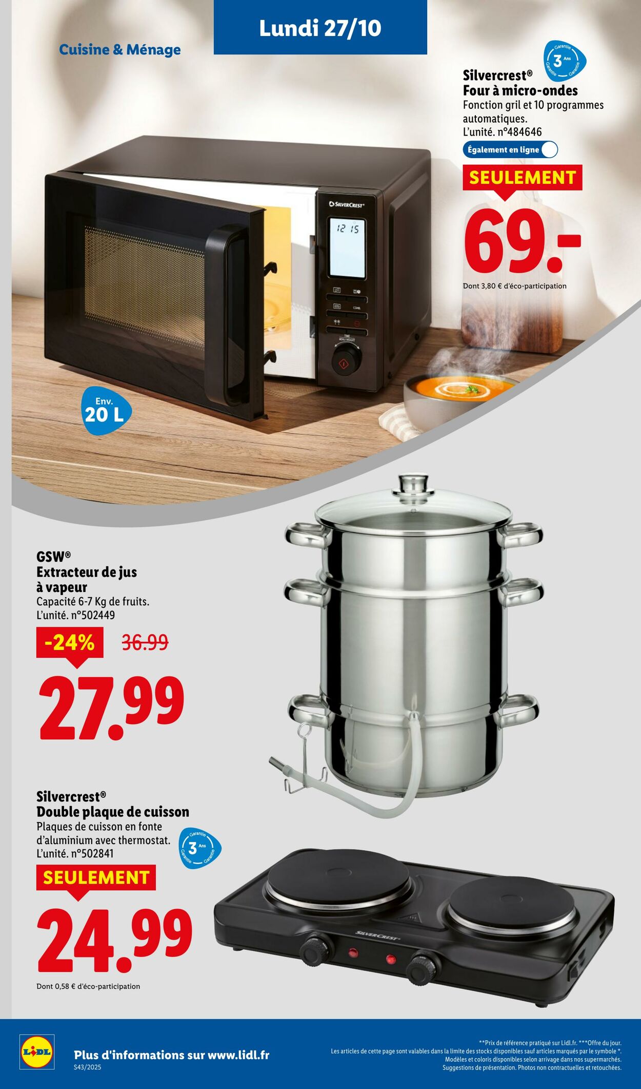 Catalogue Lidl 23.10.2025 - 29.10.2025