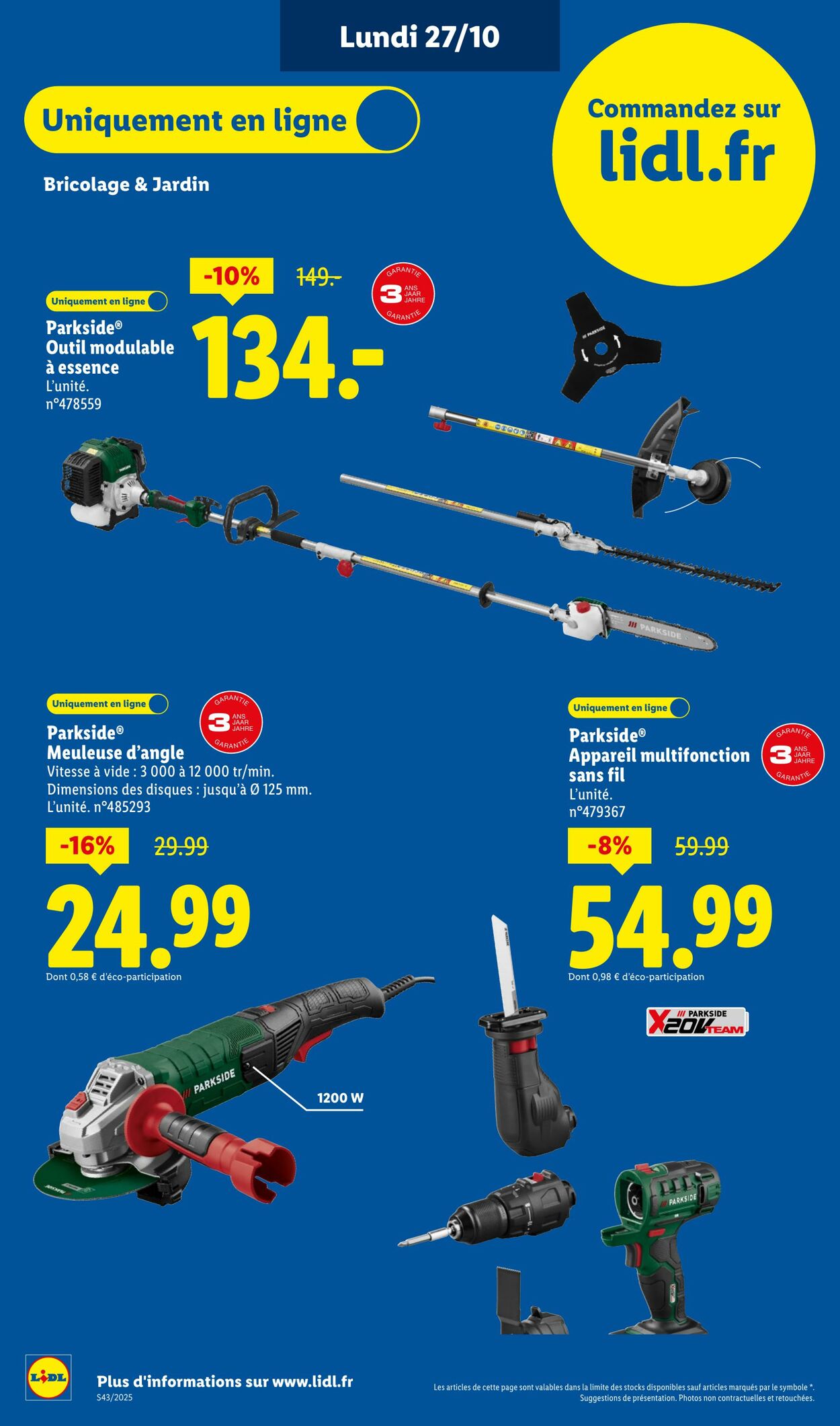 Catalogue Lidl 23.10.2025 - 29.10.2025