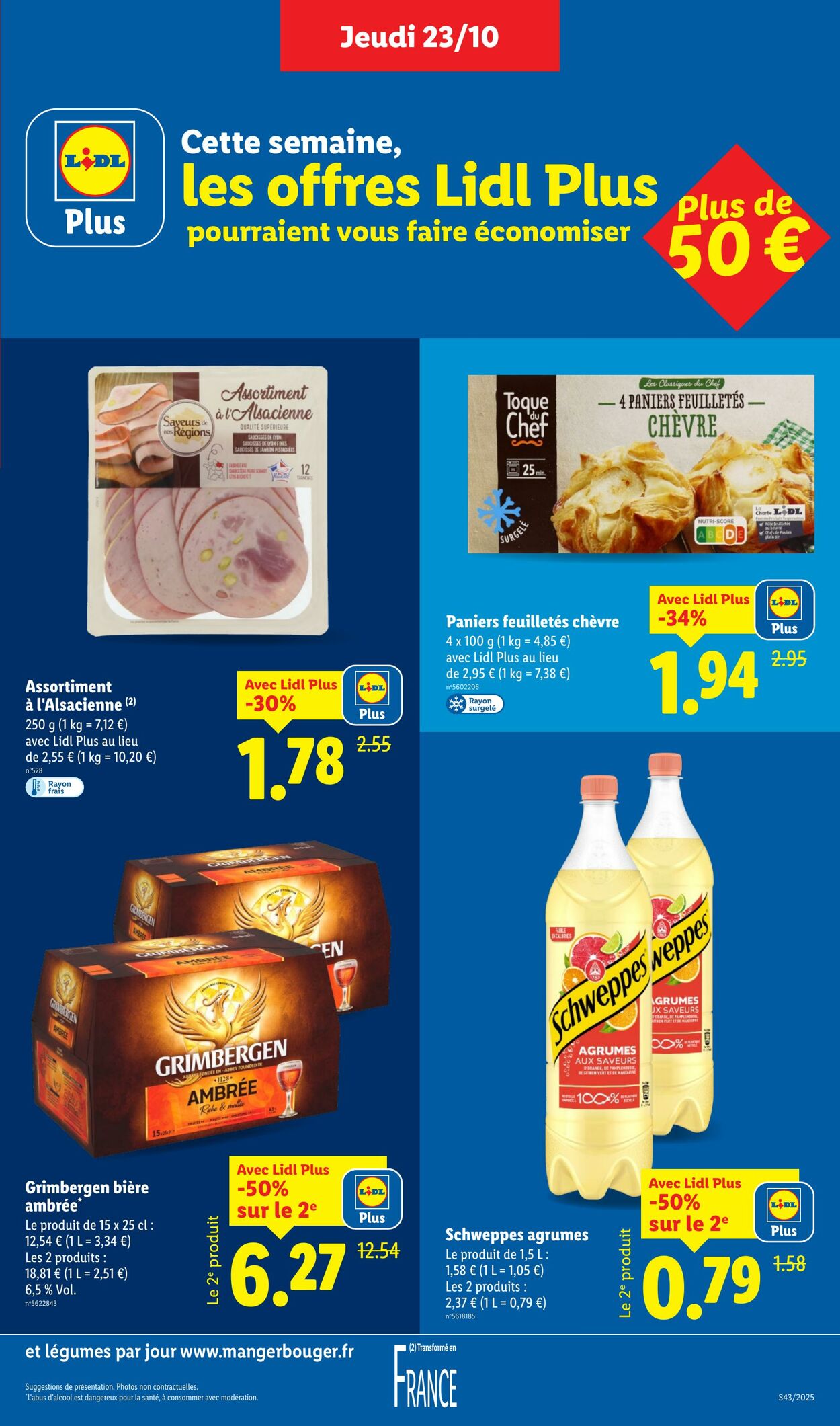 Catalogue Lidl 23.10.2025 - 29.10.2025
