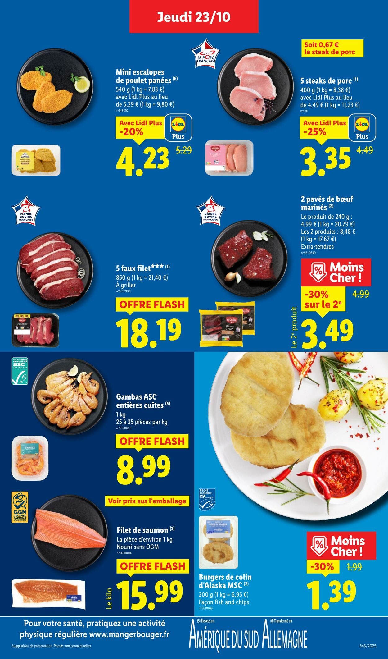Catalogue Lidl 23.10.2025 - 29.10.2025