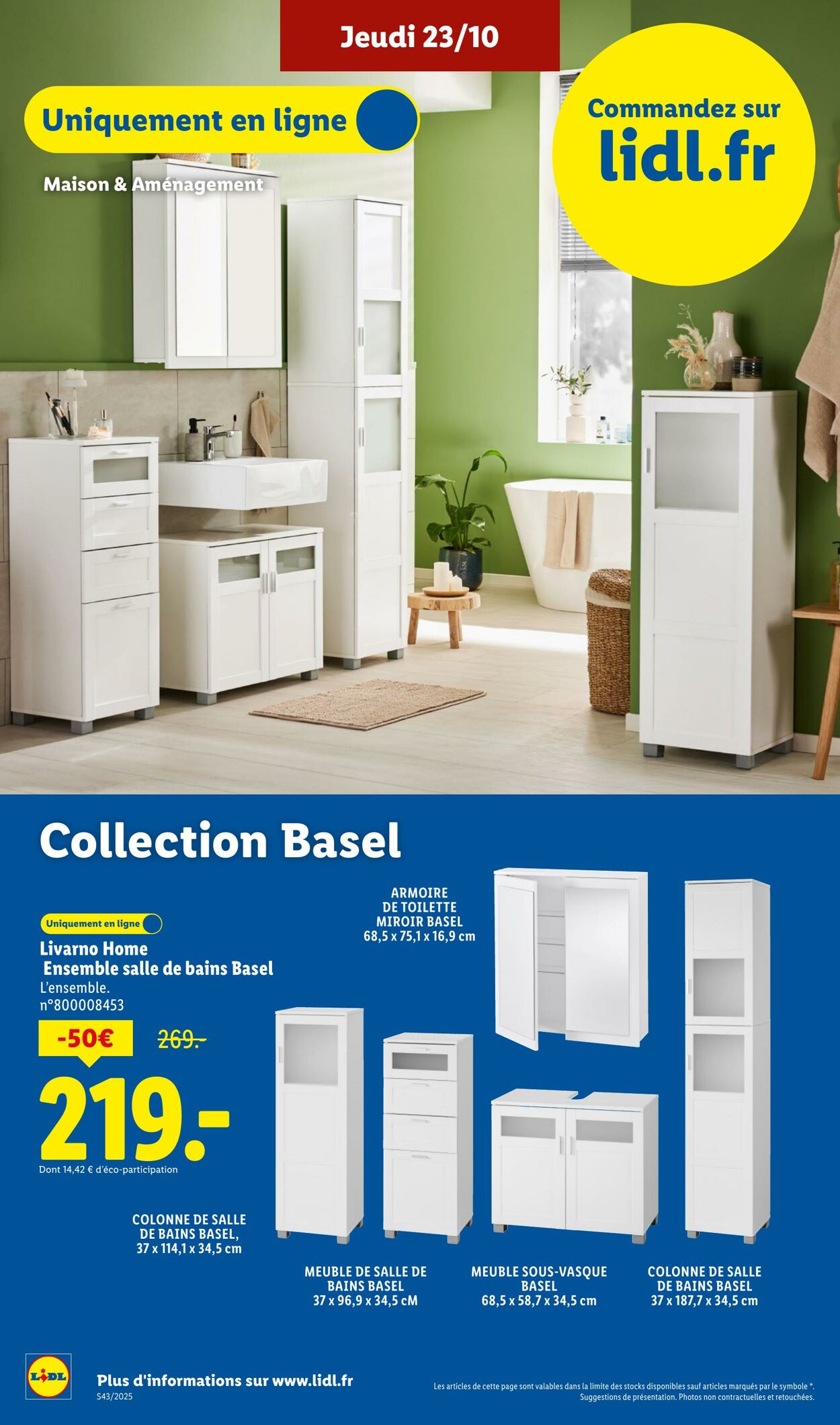 Catalogue Lidl 23.10.2025 - 29.10.2025