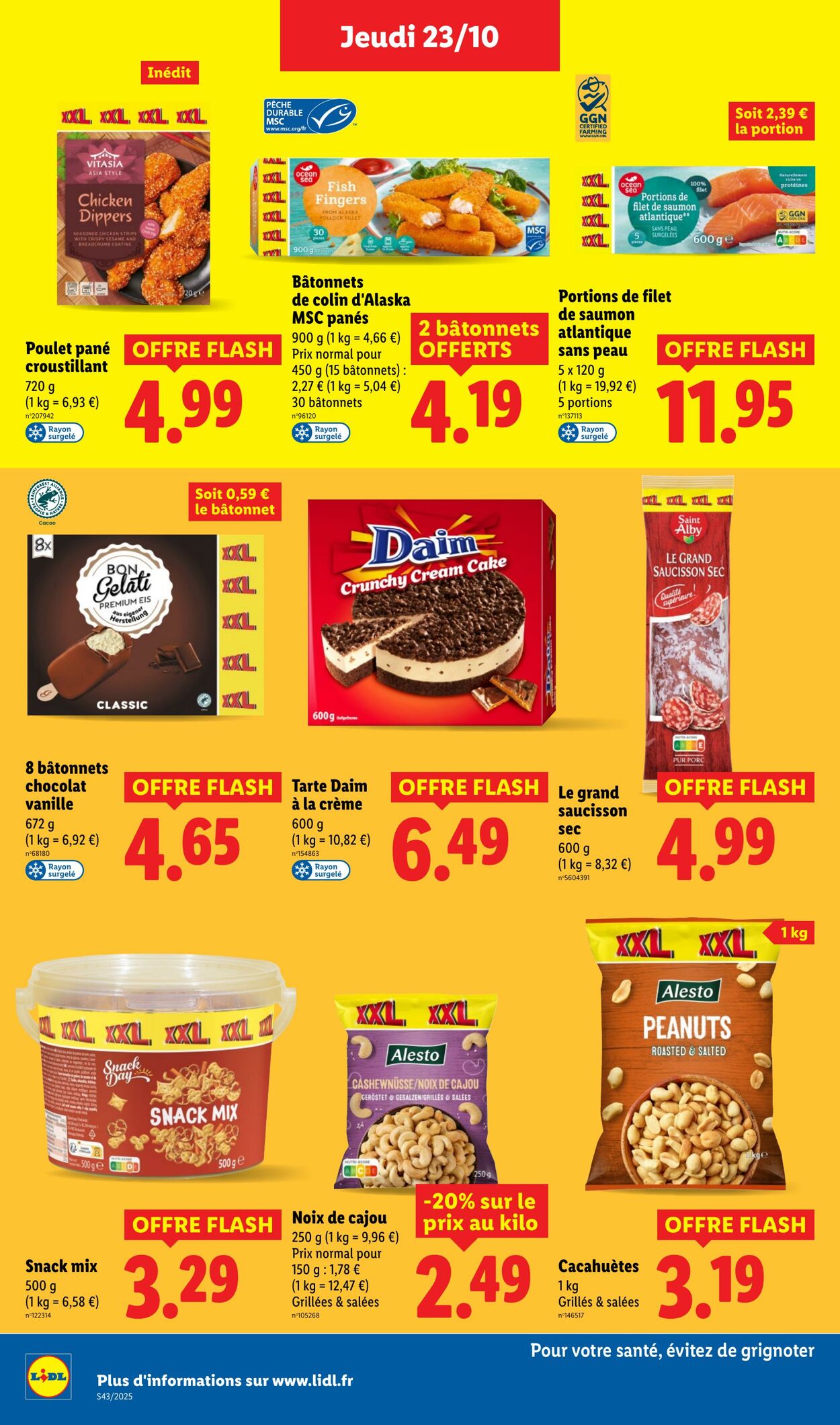 Catalogue Lidl 23.10.2025 - 29.10.2025