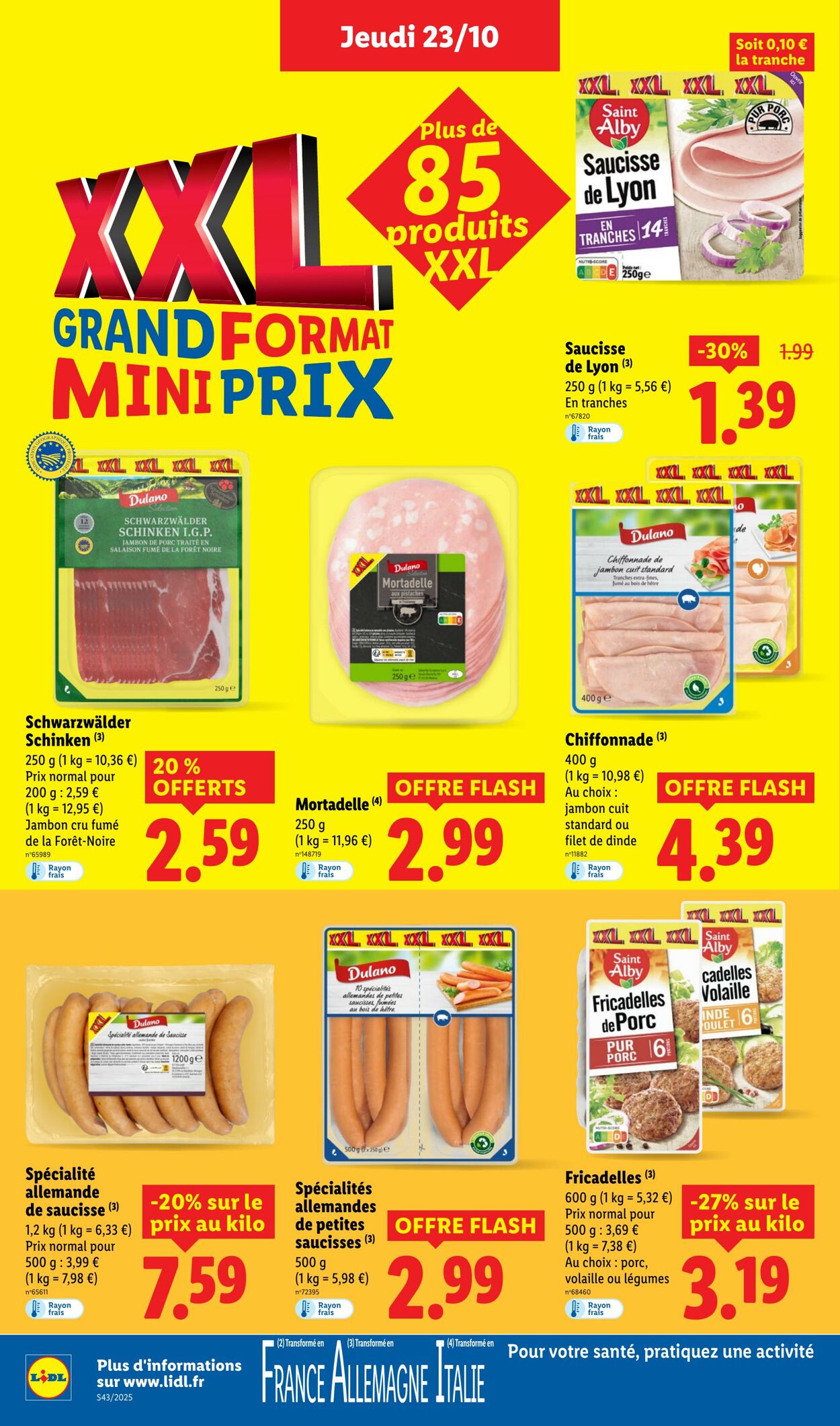 Catalogue Lidl 23.10.2025 - 29.10.2025