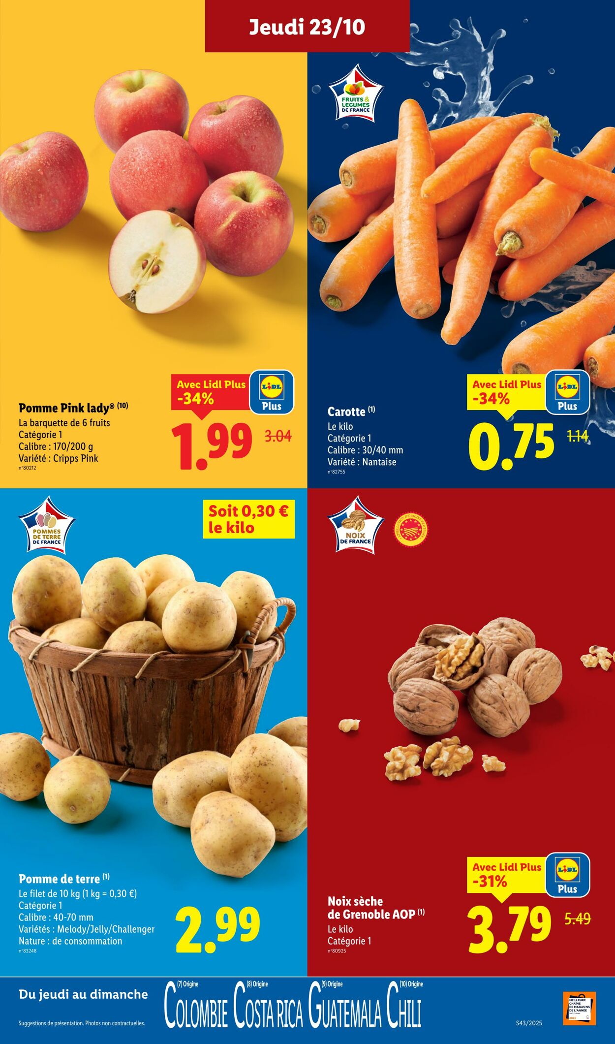 Catalogue Lidl 23.10.2025 - 29.10.2025