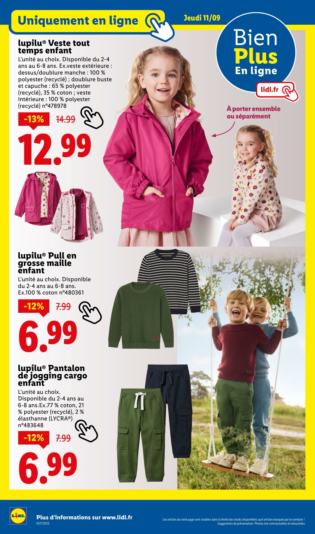 Catalogue Lidl 11.09.2025 - 17.09.2025