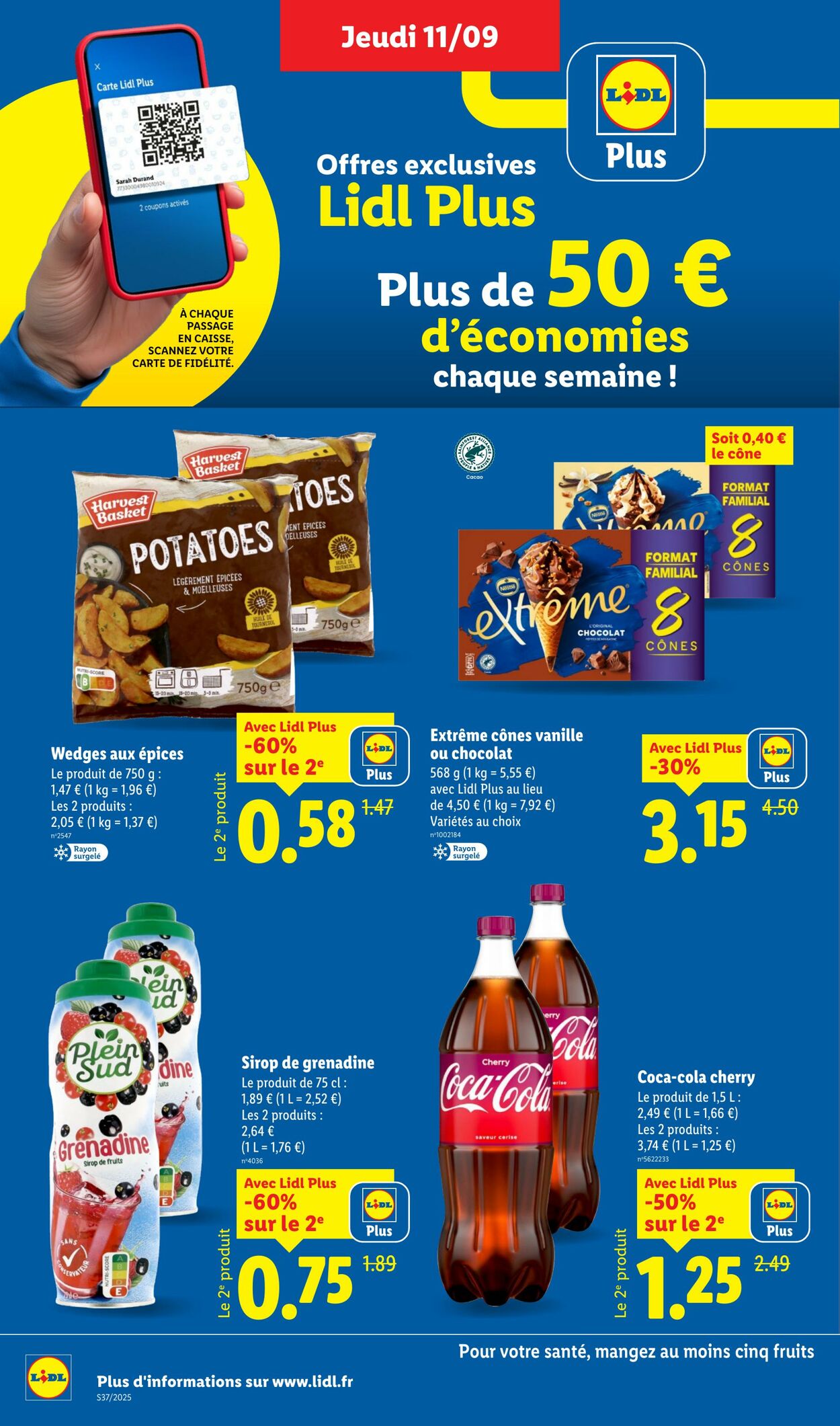 Catalogue Lidl 11.09.2025 - 17.09.2025