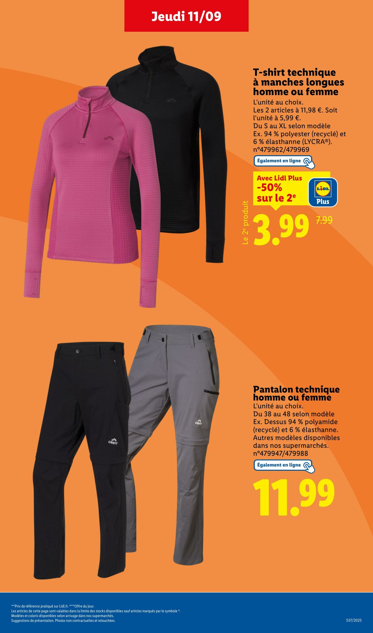 Catalogue Lidl 11.09.2025 - 17.09.2025
