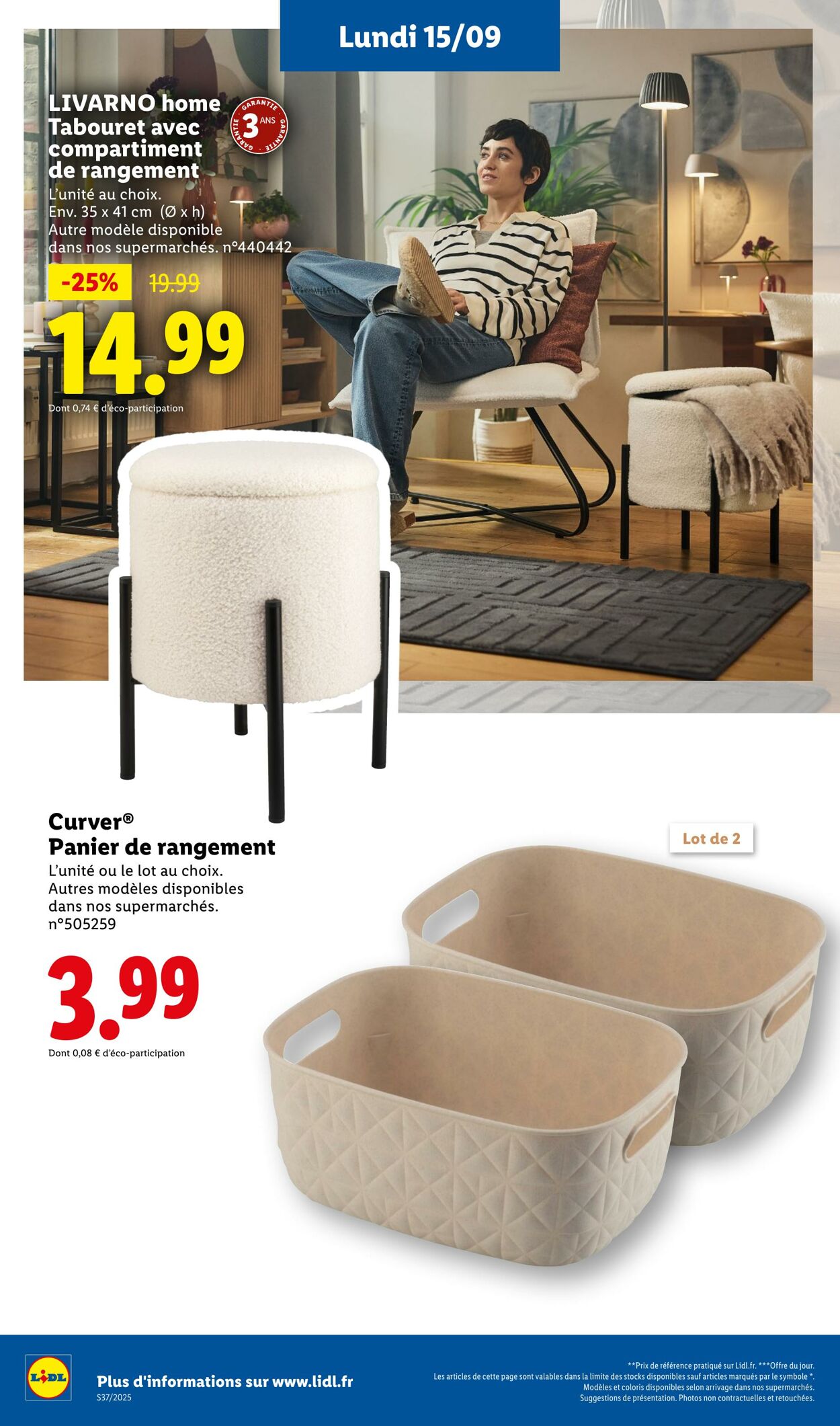 Catalogue Lidl 11.09.2025 - 17.09.2025