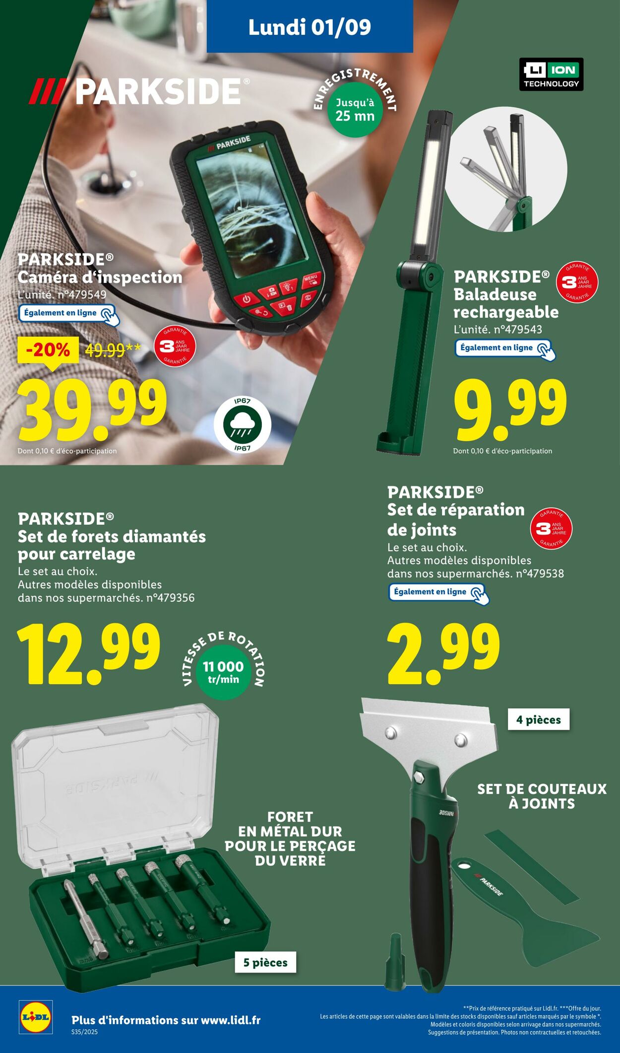 Catalogue Lidl 28.08.2025 - 03.09.2025