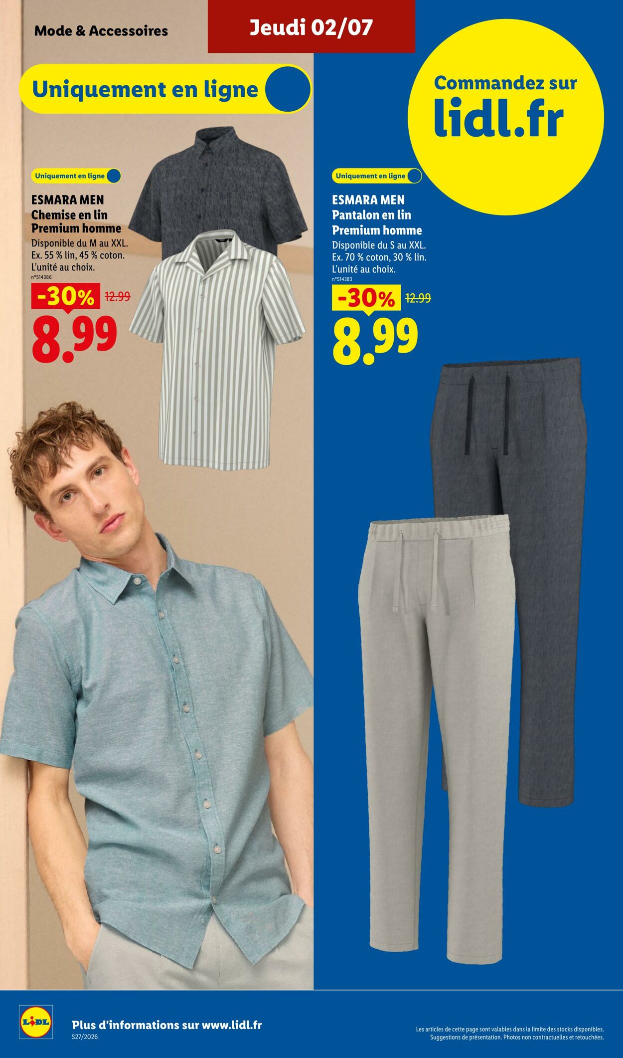 Catalogue Lidl 28.06.2026 - 08.07.2026