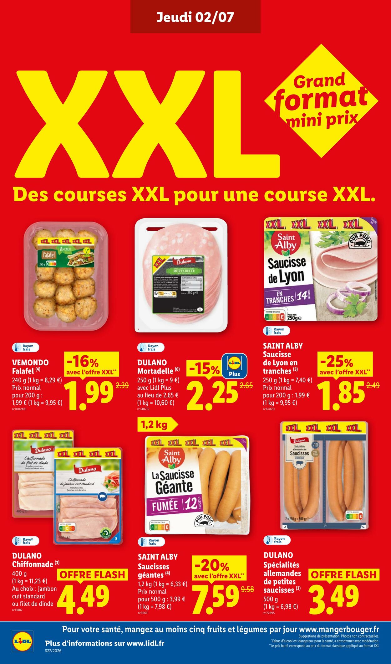 Catalogue Lidl 28.06.2026 - 08.07.2026