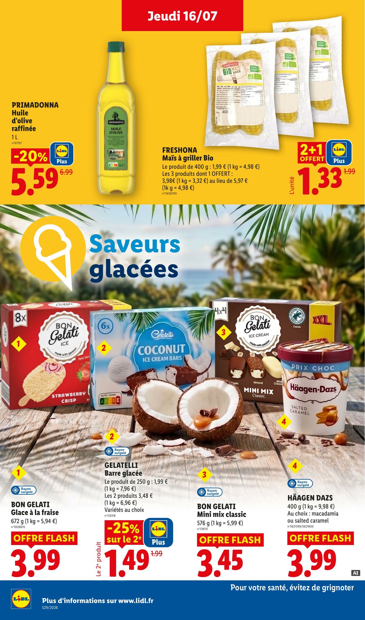 Catalogue Lidl 12.07.2026 - 22.07.2026