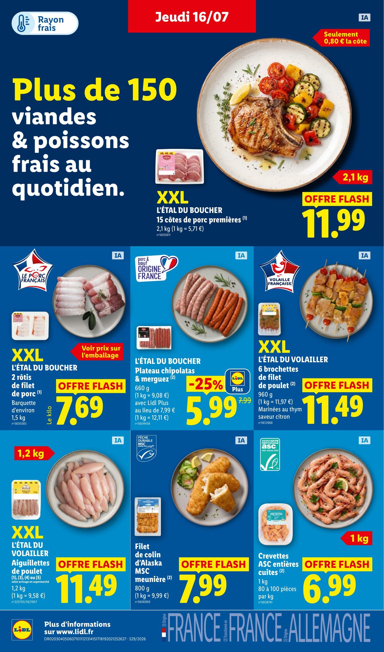 Catalogue Lidl 12.07.2026 - 22.07.2026