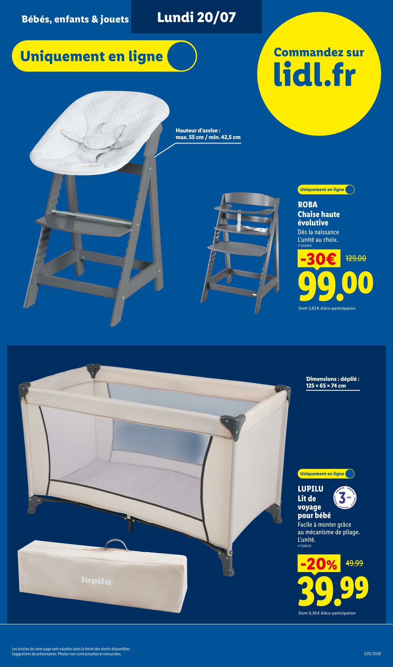 Catalogue Lidl 12.07.2026 - 22.07.2026