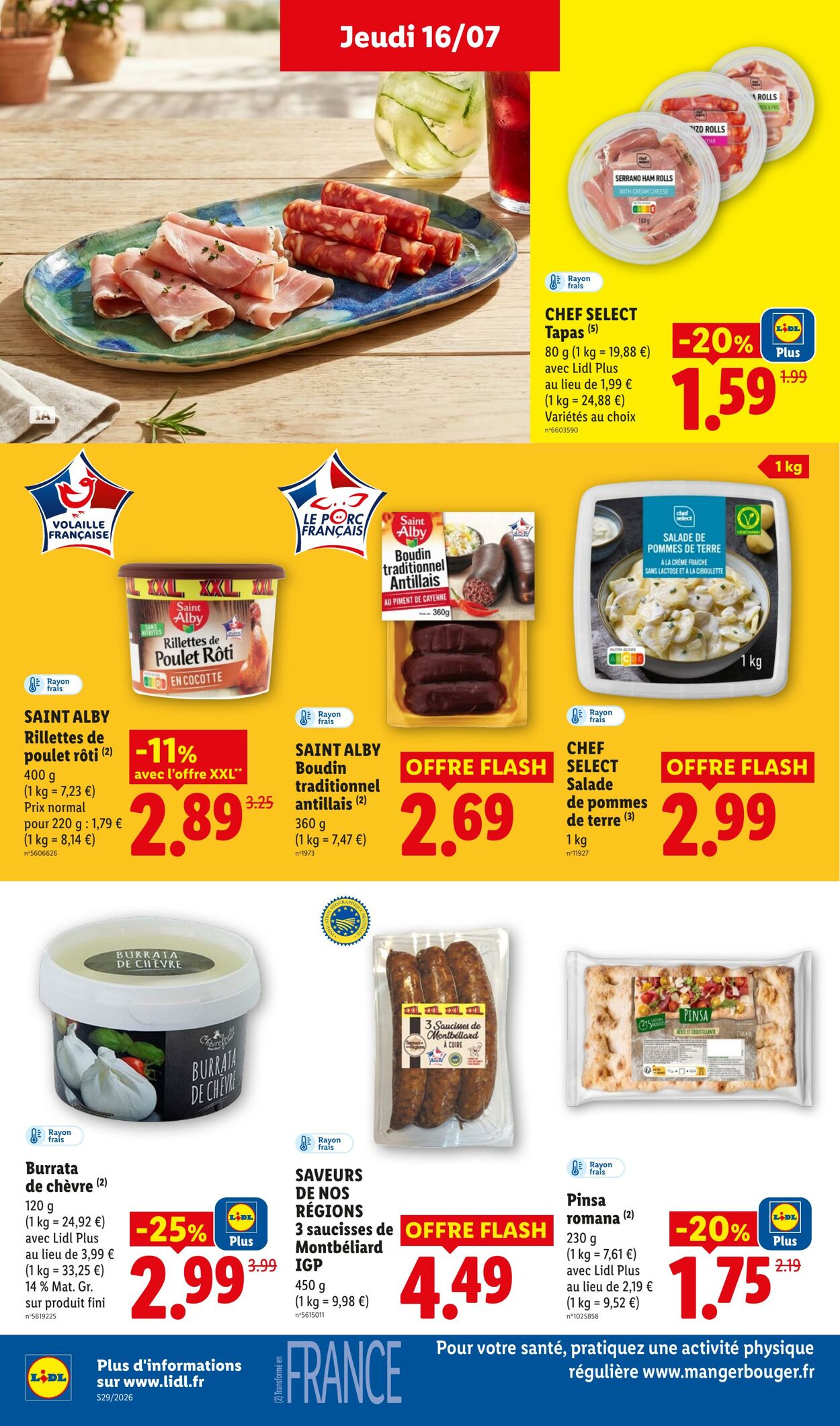 Catalogue Lidl 12.07.2026 - 22.07.2026