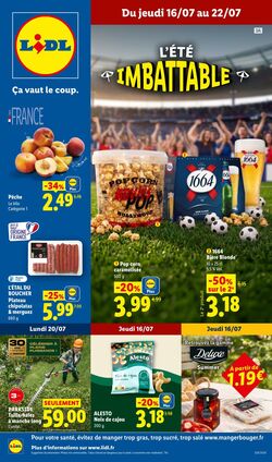 Catalogue Lidl 12.07.2026 - 22.07.2026