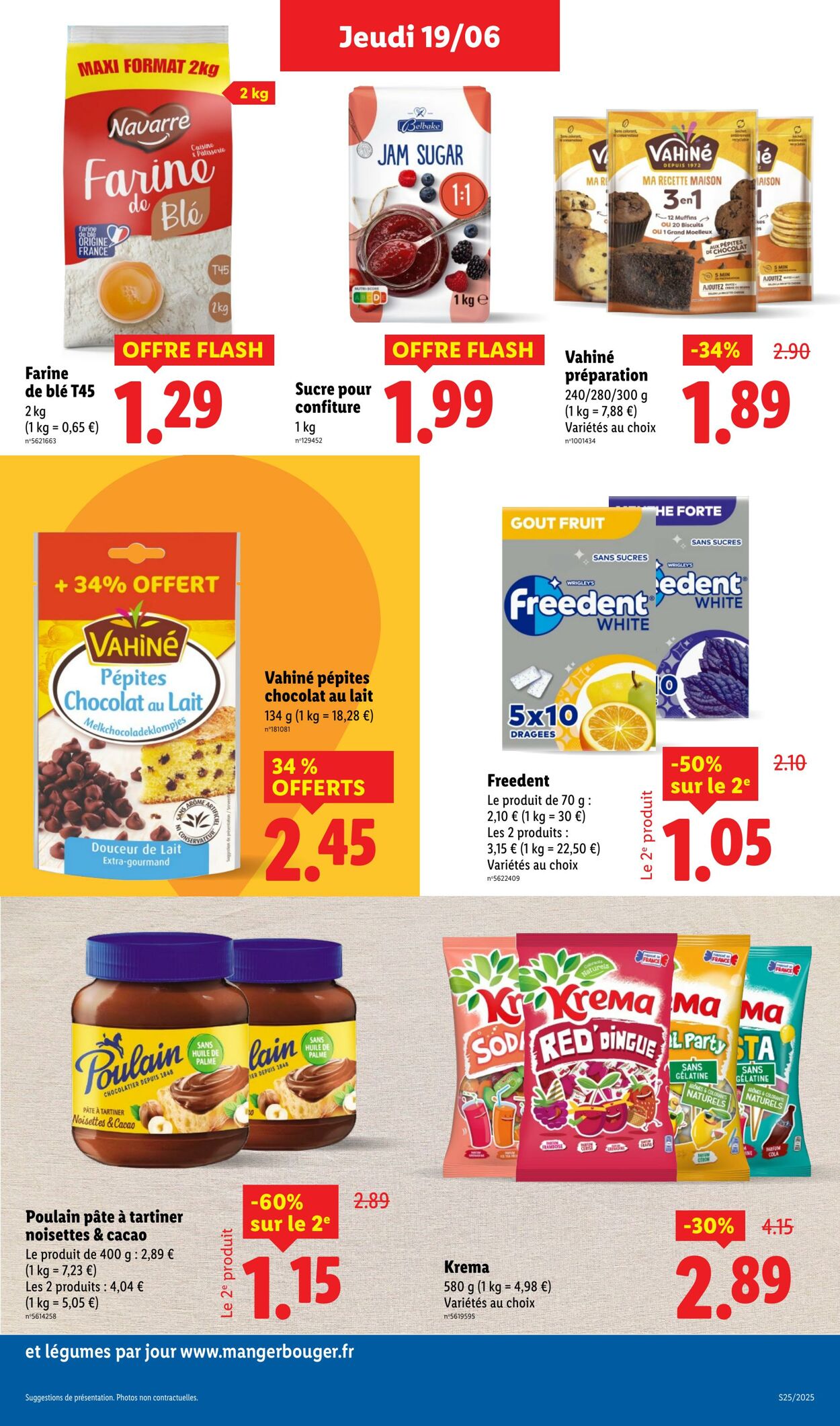 Catalogue Lidl 19.06.2025 - 25.06.2025