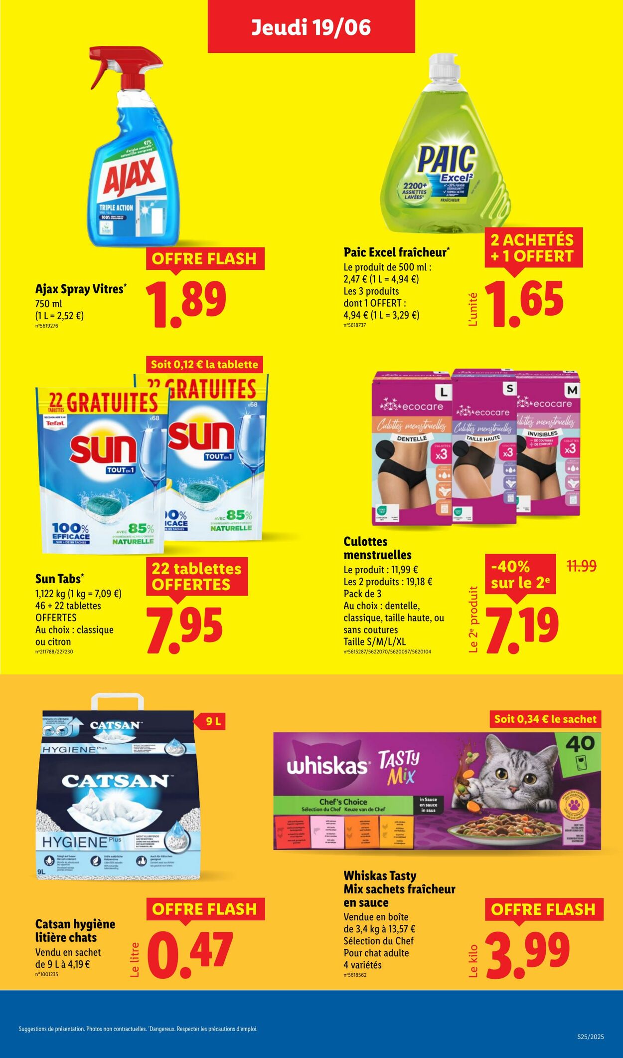 Catalogue Lidl 19.06.2025 - 25.06.2025