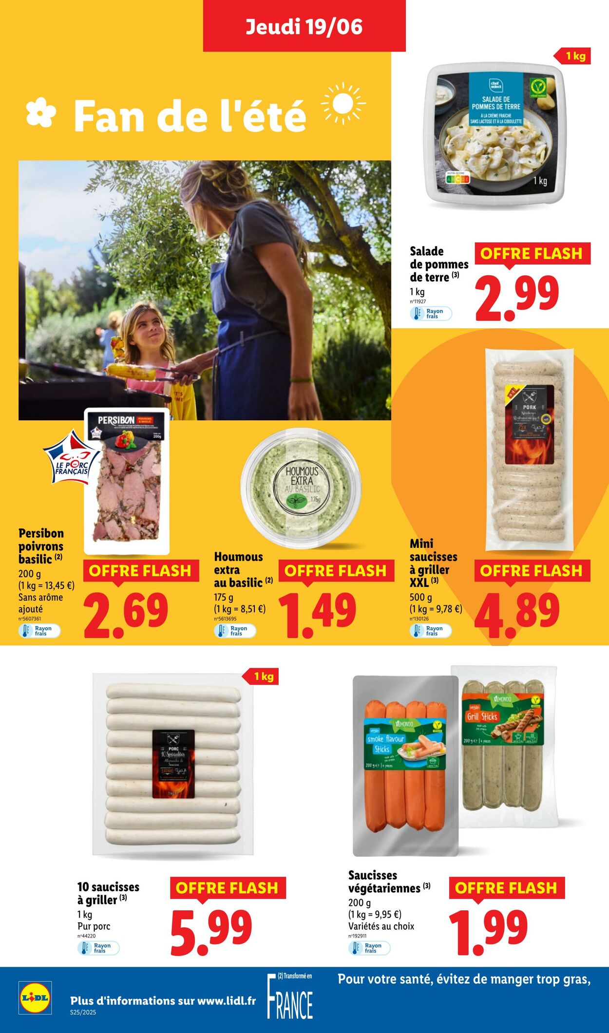 Catalogue Lidl 19.06.2025 - 25.06.2025