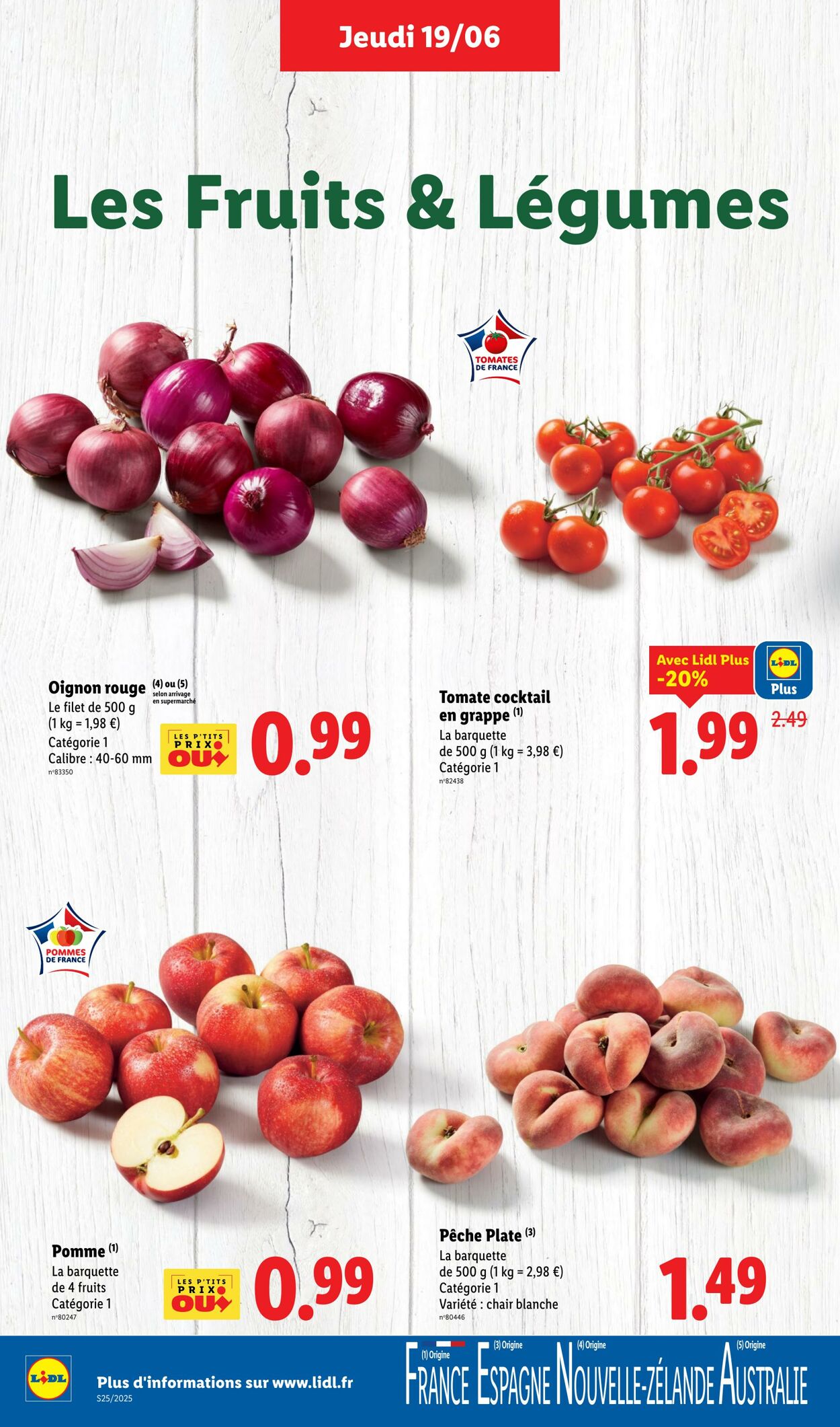 Catalogue Lidl 19.06.2025 - 25.06.2025