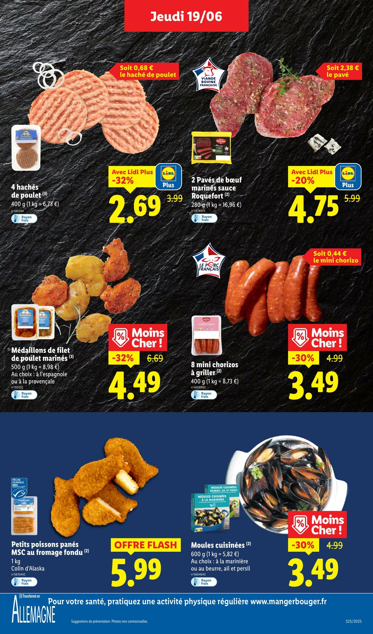 Catalogue Lidl 19.06.2025 - 25.06.2025