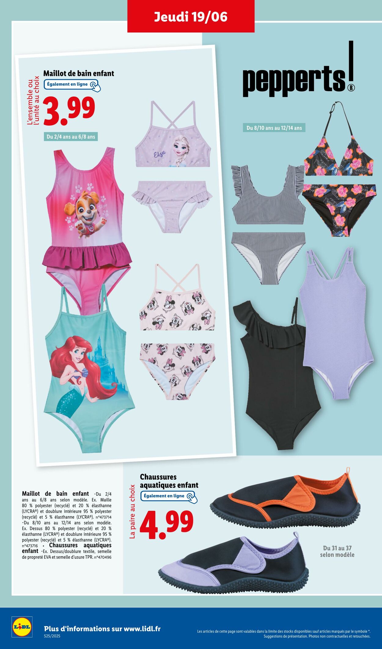 Catalogue Lidl 19.06.2025 - 25.06.2025