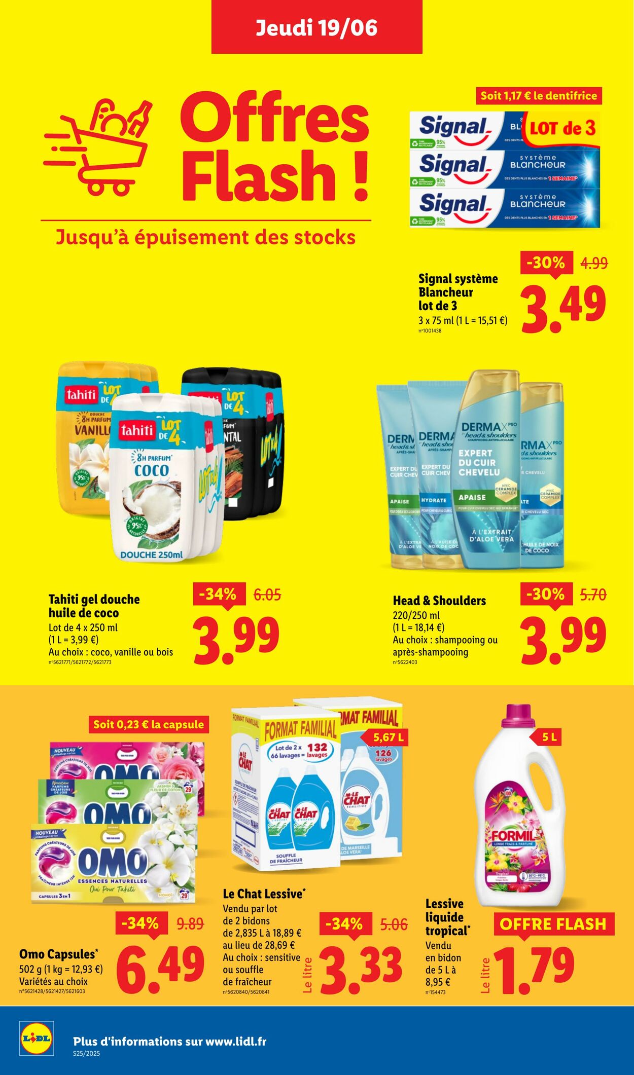 Catalogue Lidl 19.06.2025 - 25.06.2025