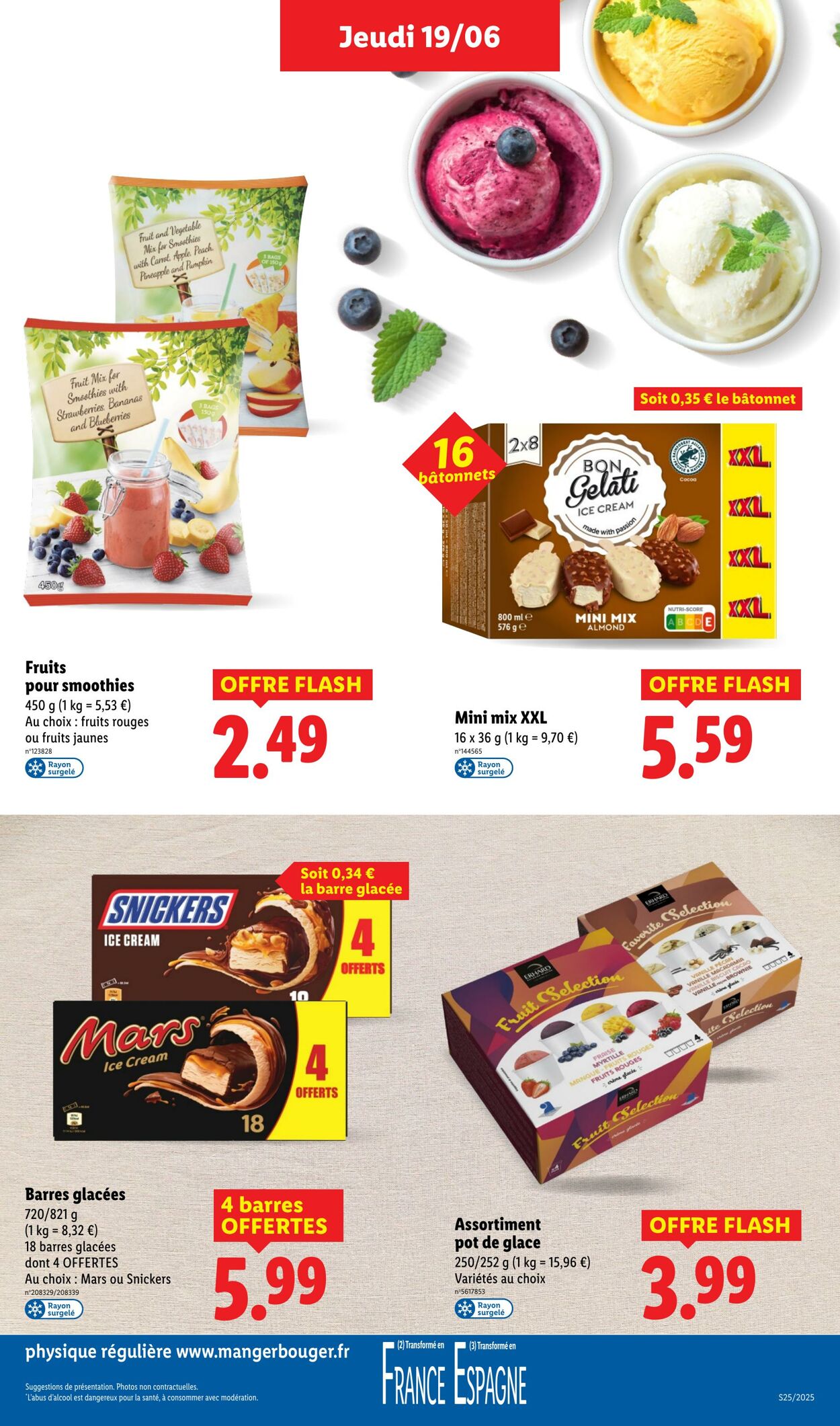 Catalogue Lidl 19.06.2025 - 25.06.2025