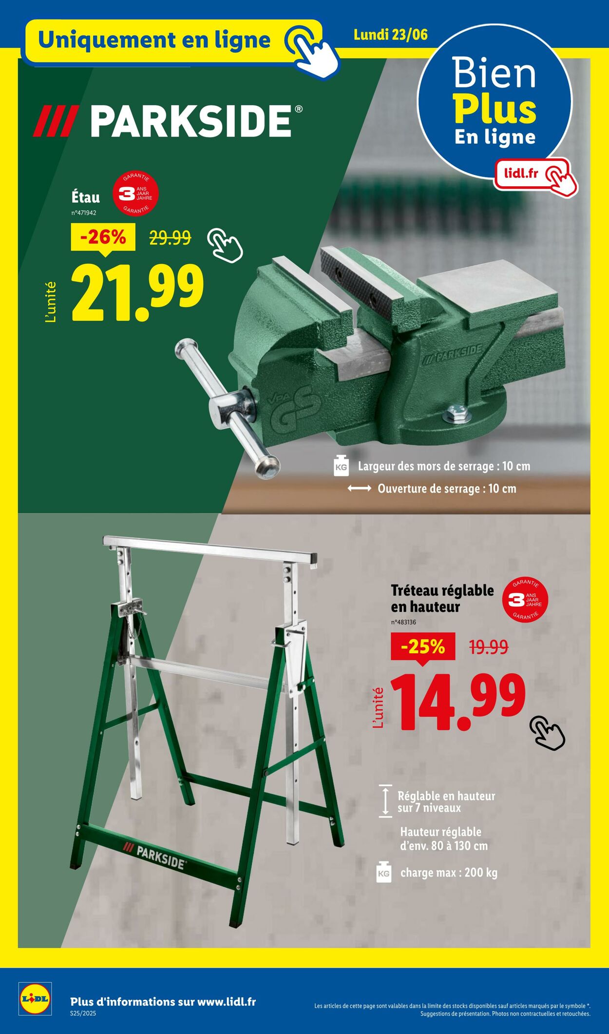 Catalogue Lidl 19.06.2025 - 25.06.2025
