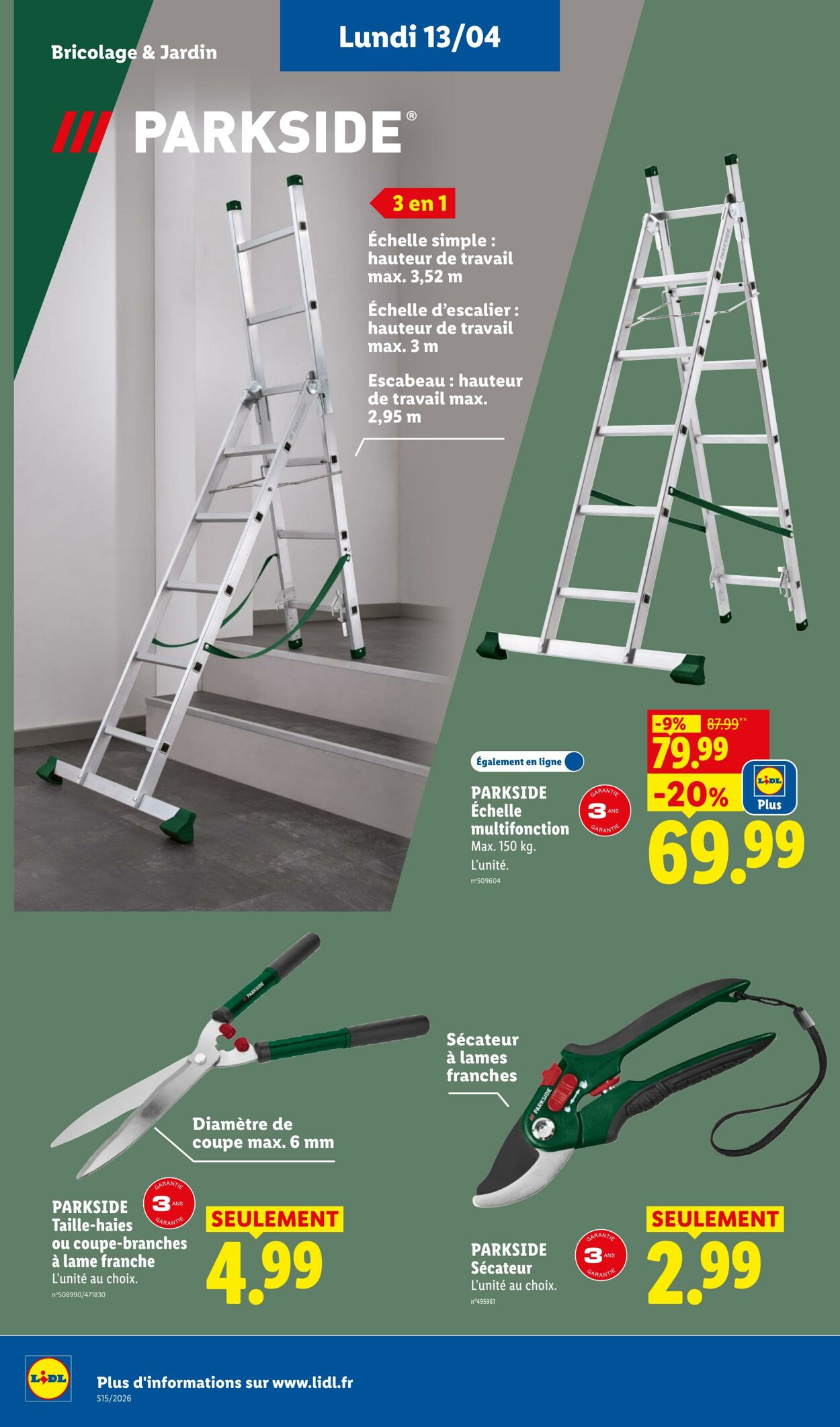 Catalogue Lidl 05.04.2026 - 15.04.2026