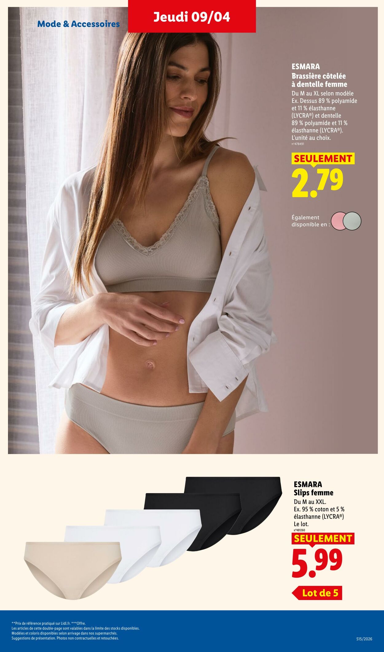 Catalogue Lidl 05.04.2026 - 15.04.2026