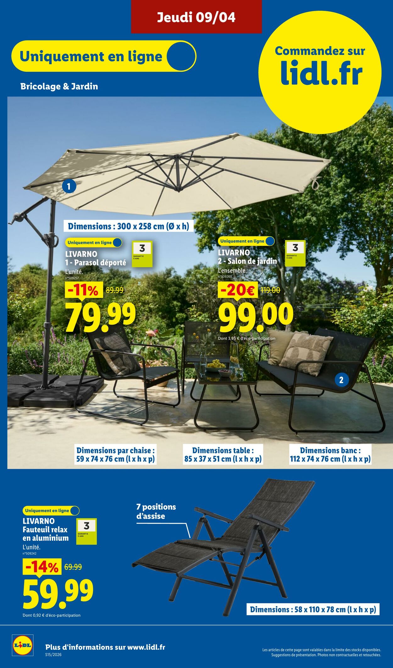 Catalogue Lidl 05.04.2026 - 15.04.2026