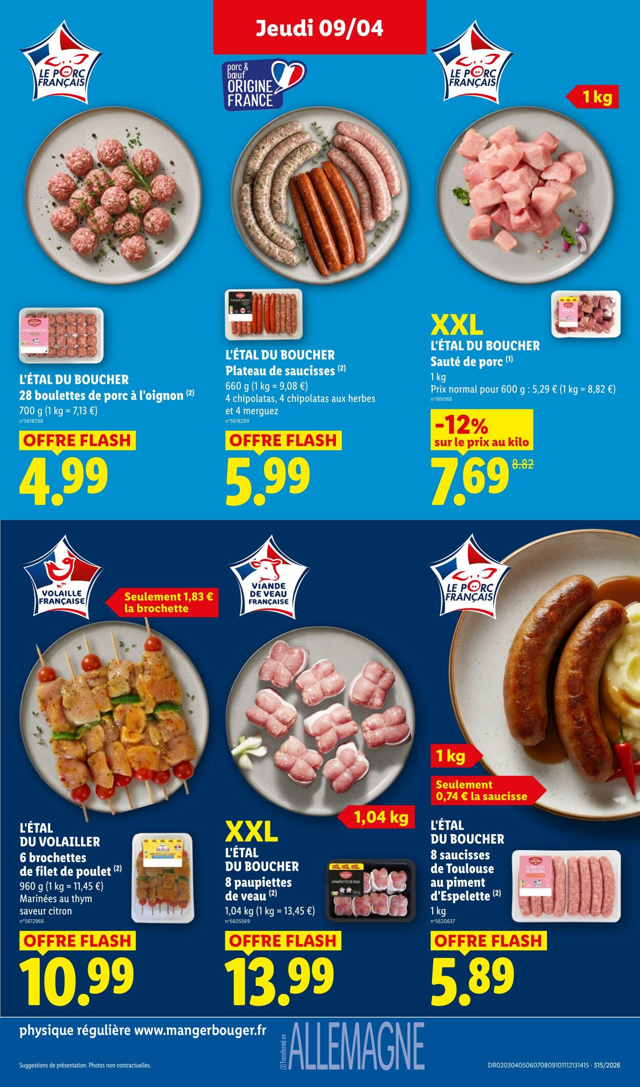 Catalogue Lidl 05.04.2026 - 15.04.2026