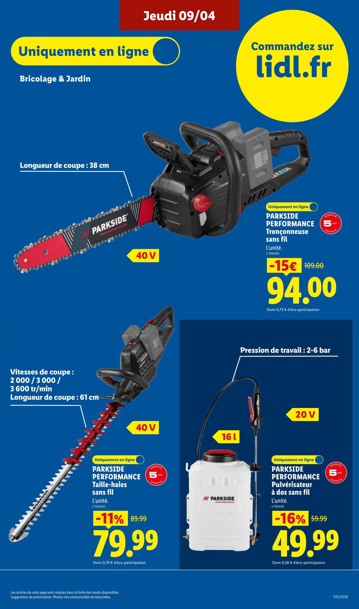 Catalogue Lidl 05.04.2026 - 15.04.2026