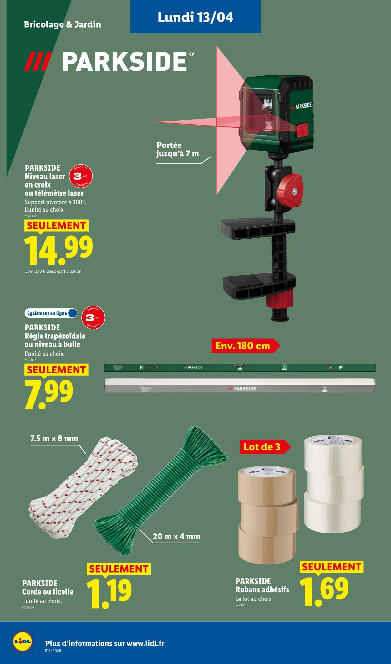 Catalogue Lidl 05.04.2026 - 15.04.2026