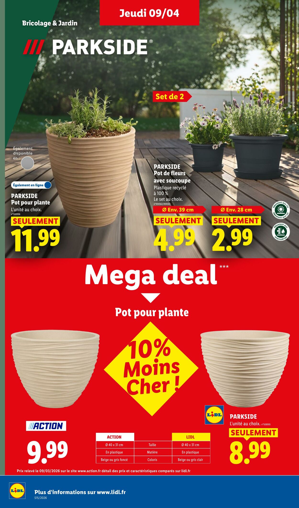Catalogue Lidl 05.04.2026 - 15.04.2026