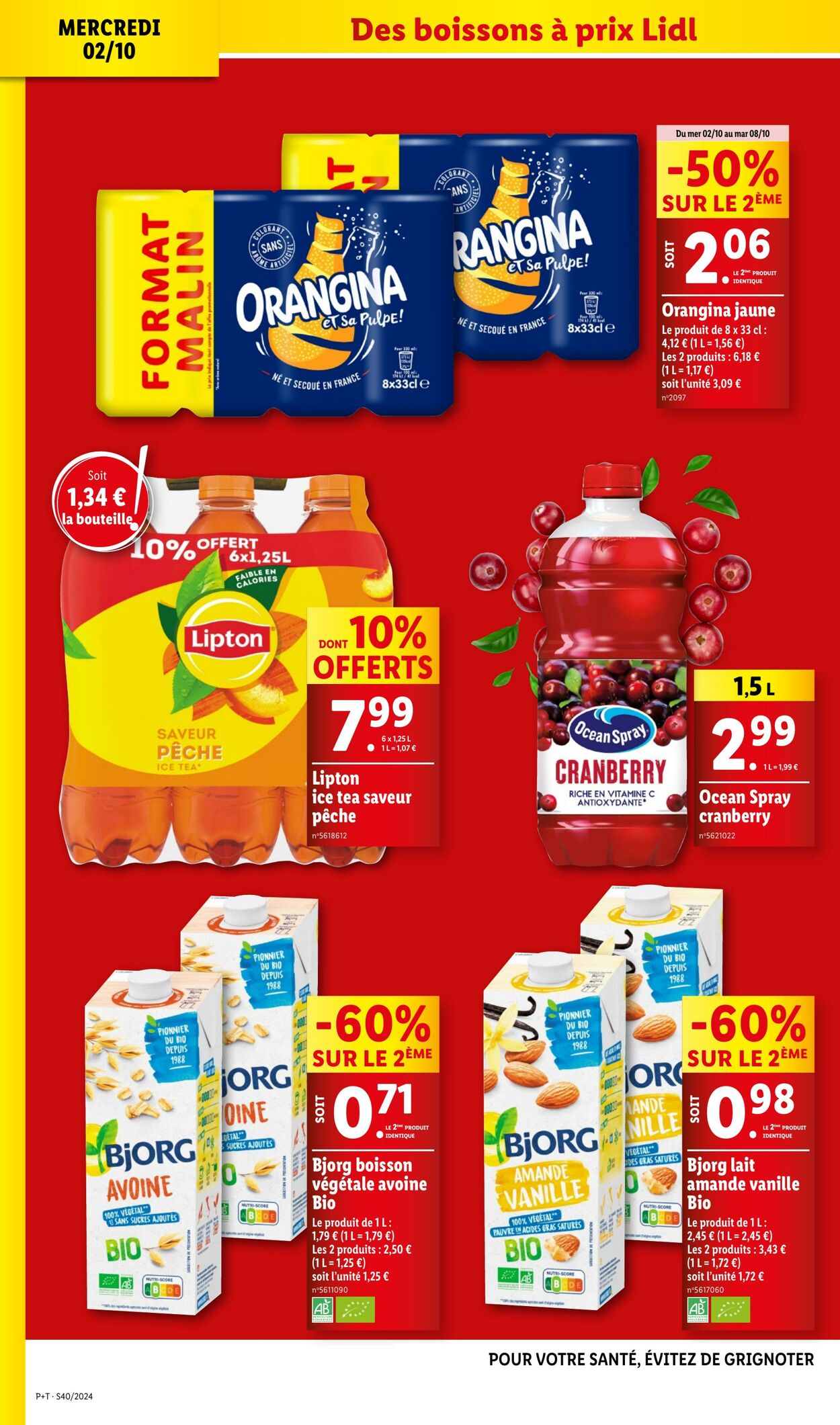 Catalogue Lidl 02.10.2024 - 08.10.2024