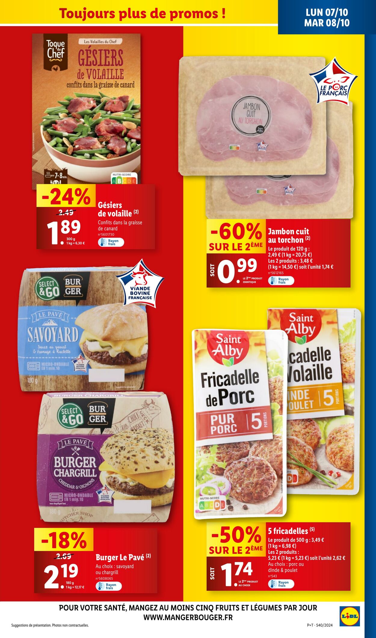 Catalogue Lidl 02.10.2024 - 08.10.2024