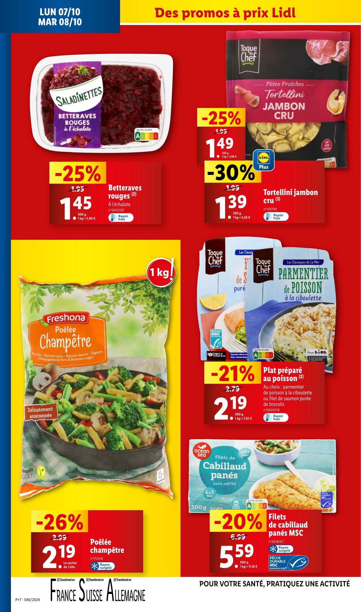 Catalogue Lidl 02.10.2024 - 08.10.2024