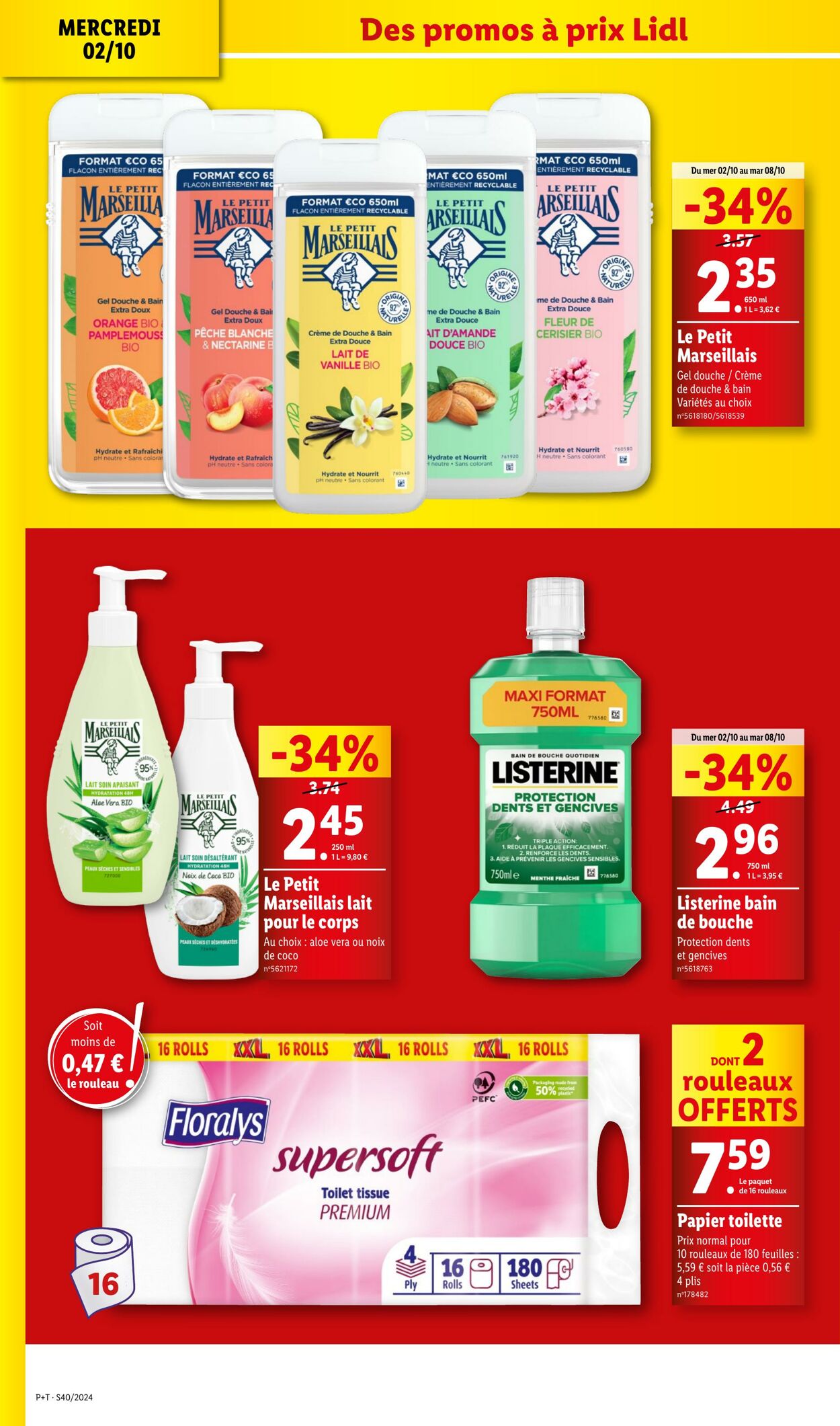 Catalogue Lidl 02.10.2024 - 08.10.2024