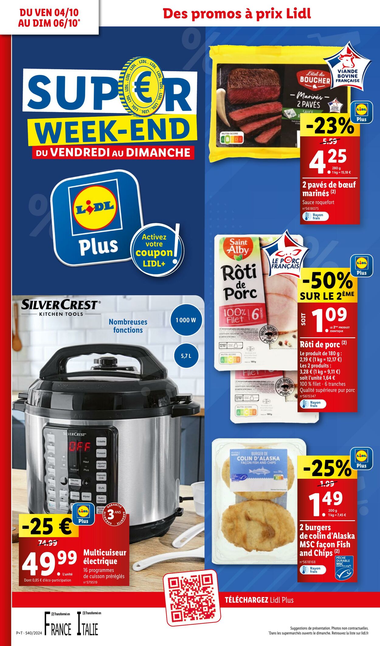 Catalogue Lidl 02.10.2024 - 08.10.2024