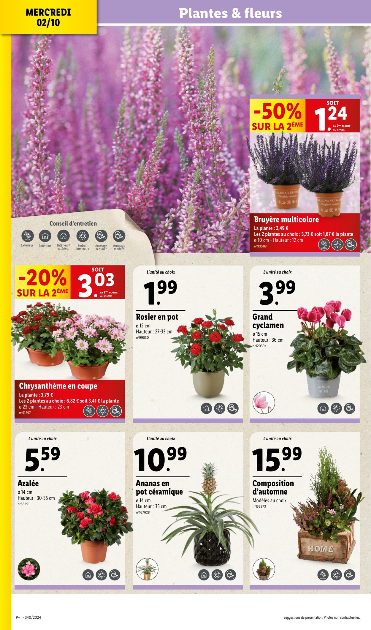 Catalogue Lidl 02.10.2024 - 08.10.2024